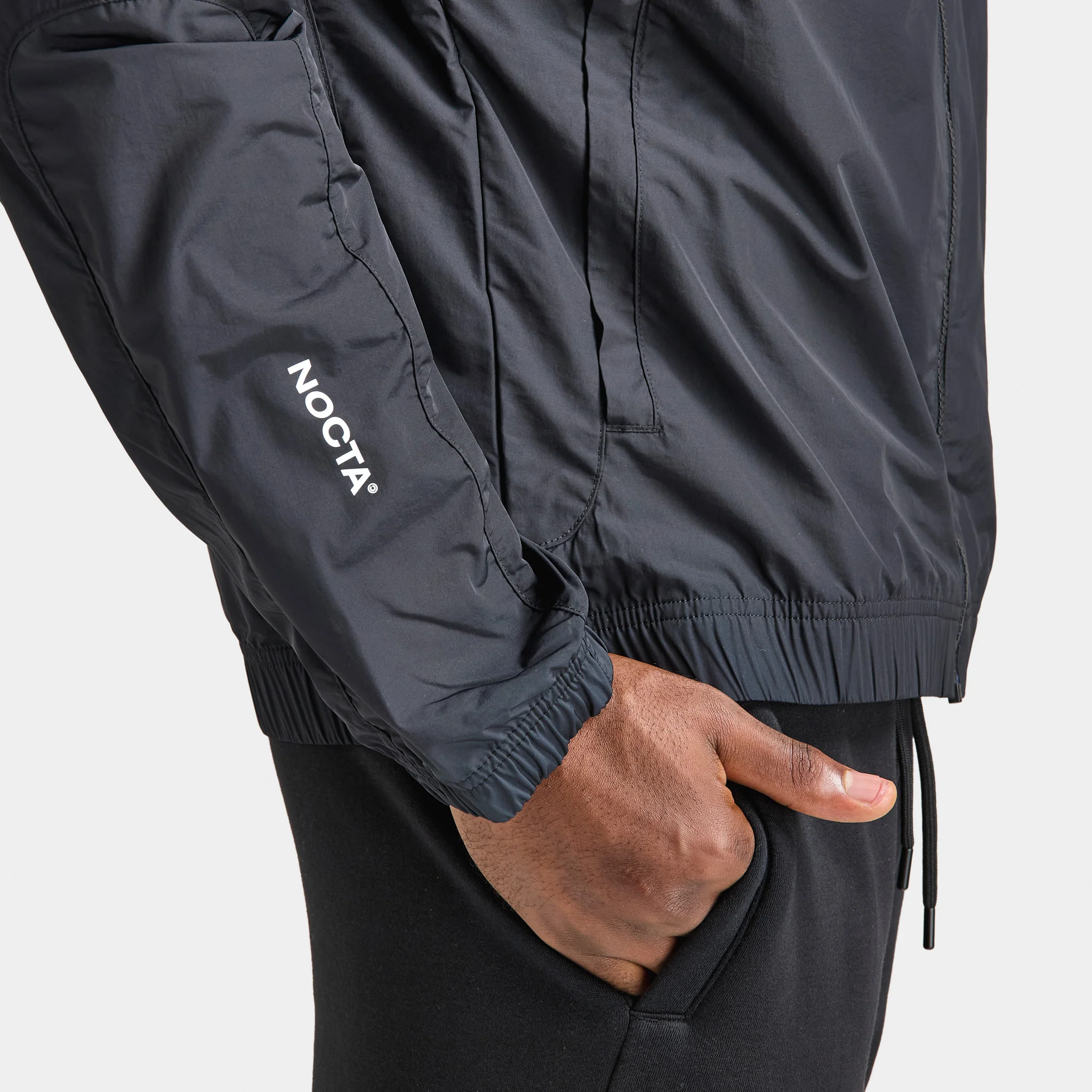 Nike Nocta NRG Cardinal Woven Track Jacket Black / White - Image 6